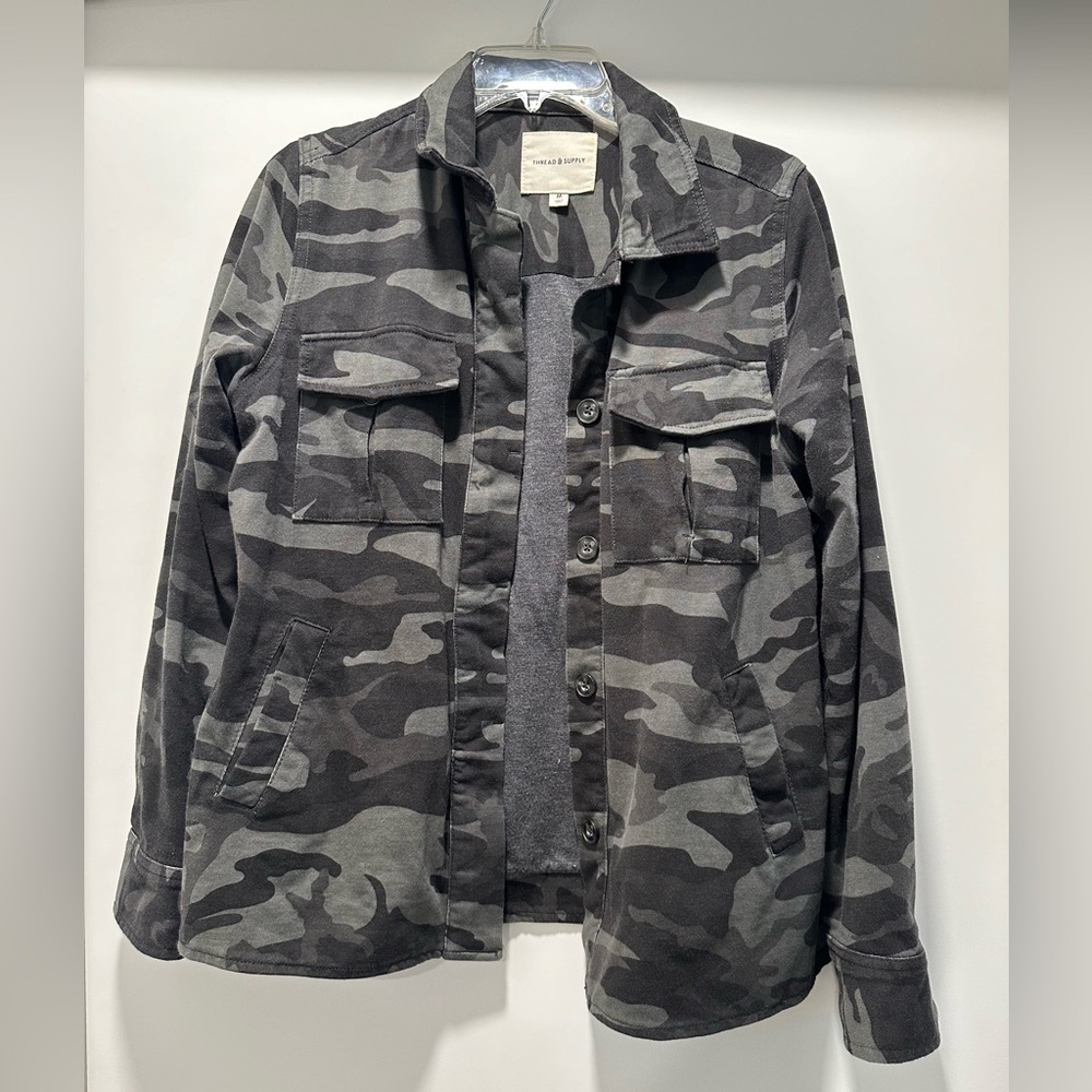 Thread & Supply Camo Jacket (Shacket) - image 1